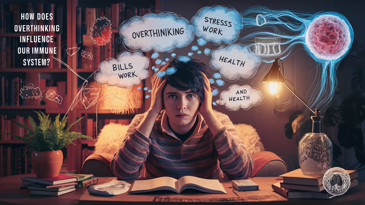 découvrez comment l'overthinking, ou la pensée excessive, impacte notre système immunitaire. cette exploration révèle les liens entre stress mental et santé physique, offrant des conseils pour réduire l'anxiété et renforcer vos défenses naturelles.
